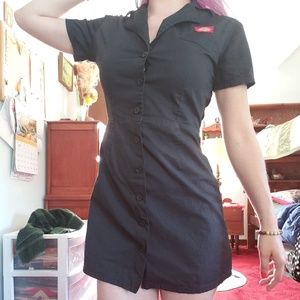 Dickies Betty Ford Mini Dress XS Punk Goth Pinup